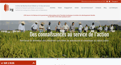 Desktop Screenshot of institut-gouvernance.org